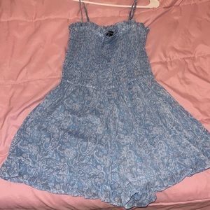 Blue romper